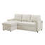 Canapé inclinable avec lit escamotable, chargement USB et tiroirs de rangement-914112041