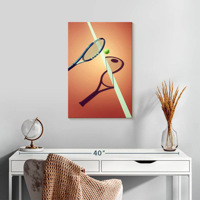 Ombre de jeu de tennis Sireci, H 24 po x l 16 po