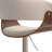 Sheldon - Adjustable Swivel Bar Stool - White