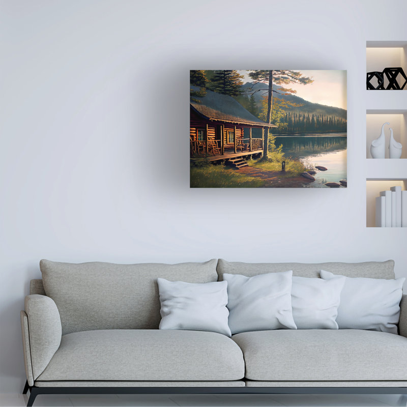 Art sur toile Sasha Cabin III, 14'' H x 19'' W