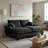 Modular Sectional Sofa With Sailboat-Inspired Curves, Cloud-Like Comfort, Movable Ottomans, Soft Chenille Upholstery, And Flexible Apartment-Friendly Design.