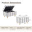 Banc de rangement avec repose-pieds Mercury-1666622644