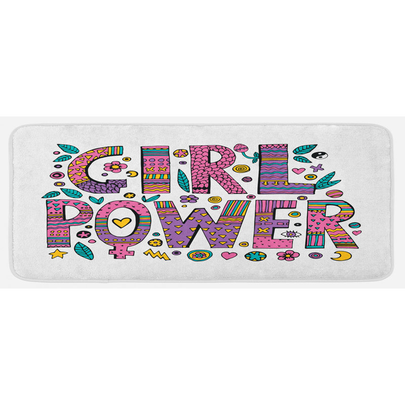 Tapis de cuisine féministe