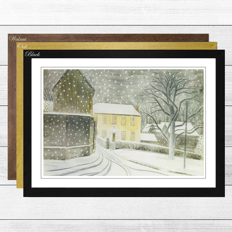 Eric Ravilious Framed Print, Oak