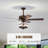 Cjay Ceiling Fan with Light Kit
