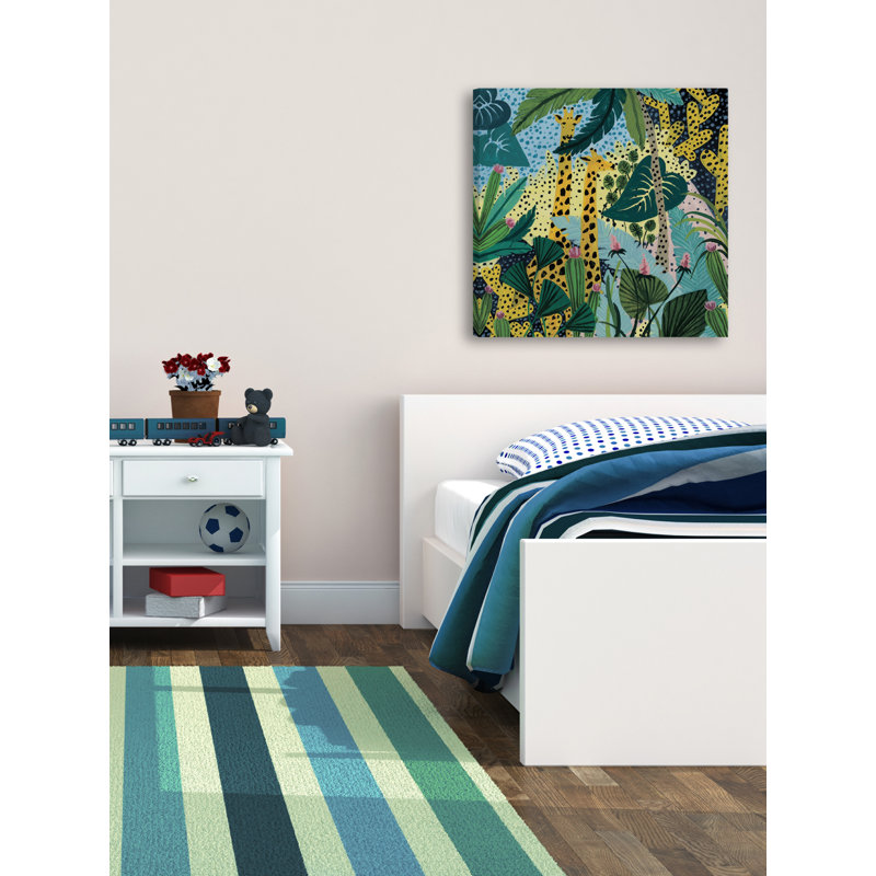 « tachetéing jungle », impression sur toile, H 12 po x l 12 po x P 1,5 po