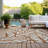 Neysa Washable Floral Indoor / Outdoor Rug-1405136841
