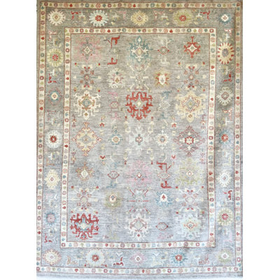 Alys: The Modern Oushak One-of-a-Kind 8'11" X 11'10" Hand Knotted Area Rug
