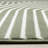 Fresno Green Cream Curved Lines Area Rug-112014111