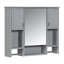Armoire de rangement murale moderne 35 po x 28 po-1634295508