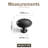 Oval-Shaped With Striped Knob-122254363