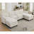 Modular Sofa,U Shaped Cloud Couch Comfy Set,Convertible Sectional Couch-213737447