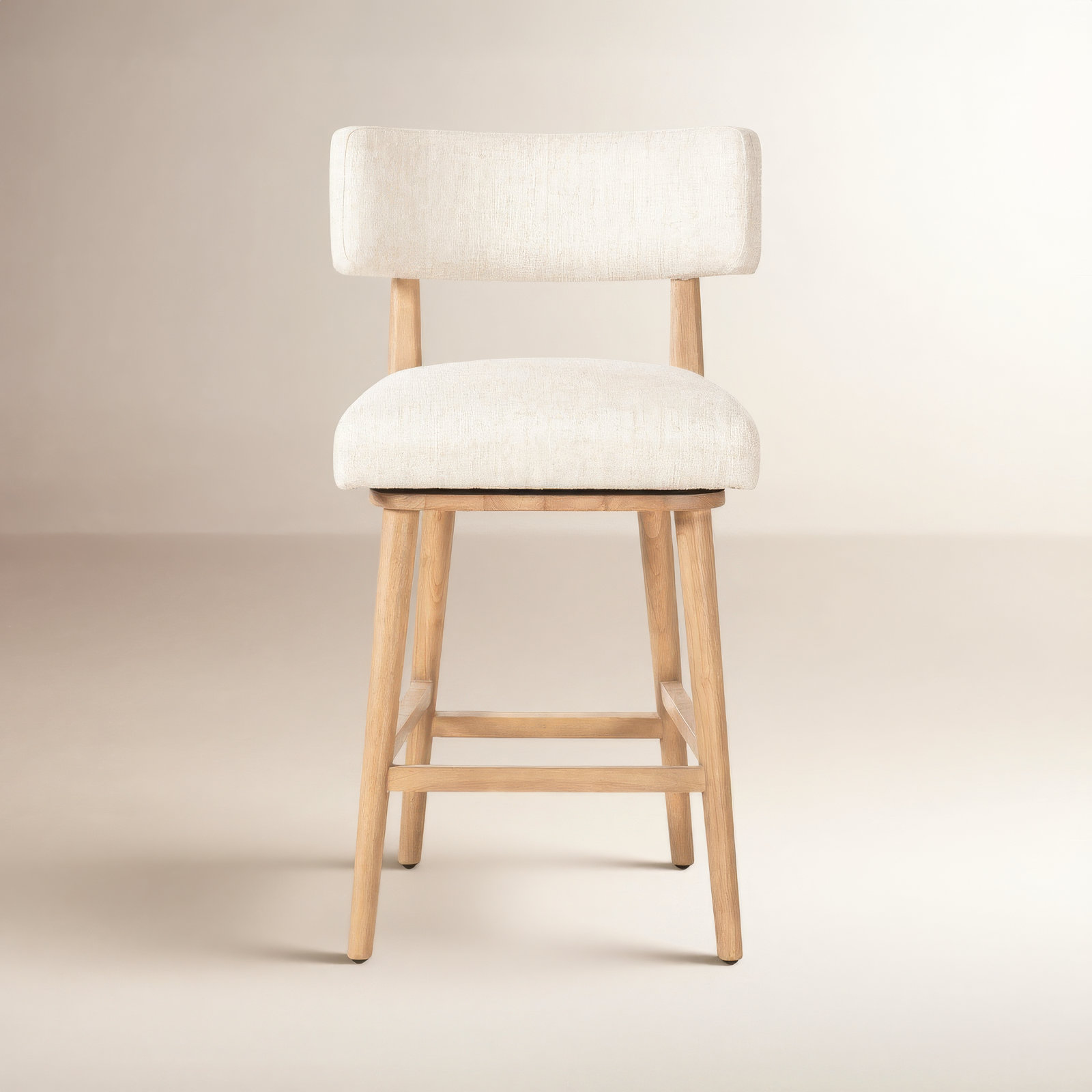 Lando Swivel Bar and Counter Stool, Bar Stool (31" Seat Height), Essence Natural