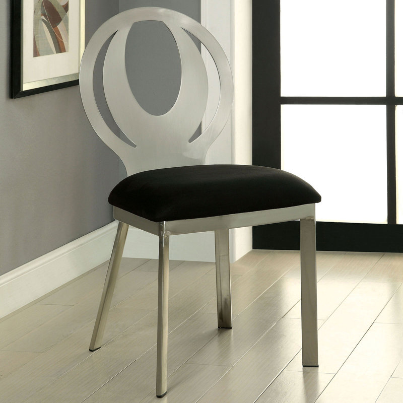 Chaise d'appoint en métal Melendy