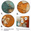 «Beige Spiral Fusion» sur impression sur toile-1094199881-1094199986