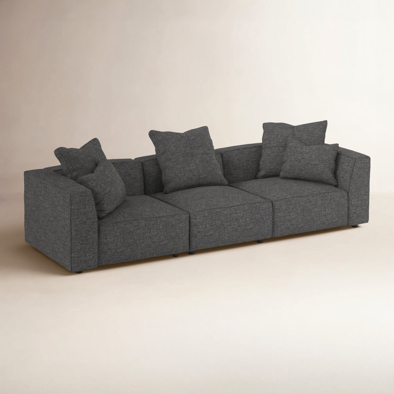 Del Upholstered Sectional, Thrillist Denim Sustain®