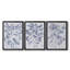 Marine et lin botanique I - Toile tendue avec châssis sur mesure - 3 pièces-1801855008-1801855009