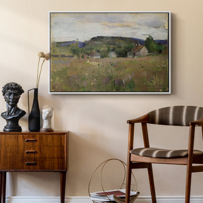 «Vintage Landscape -DLIX» sur toile