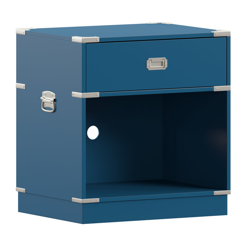 24'' W Nightstand, Blue