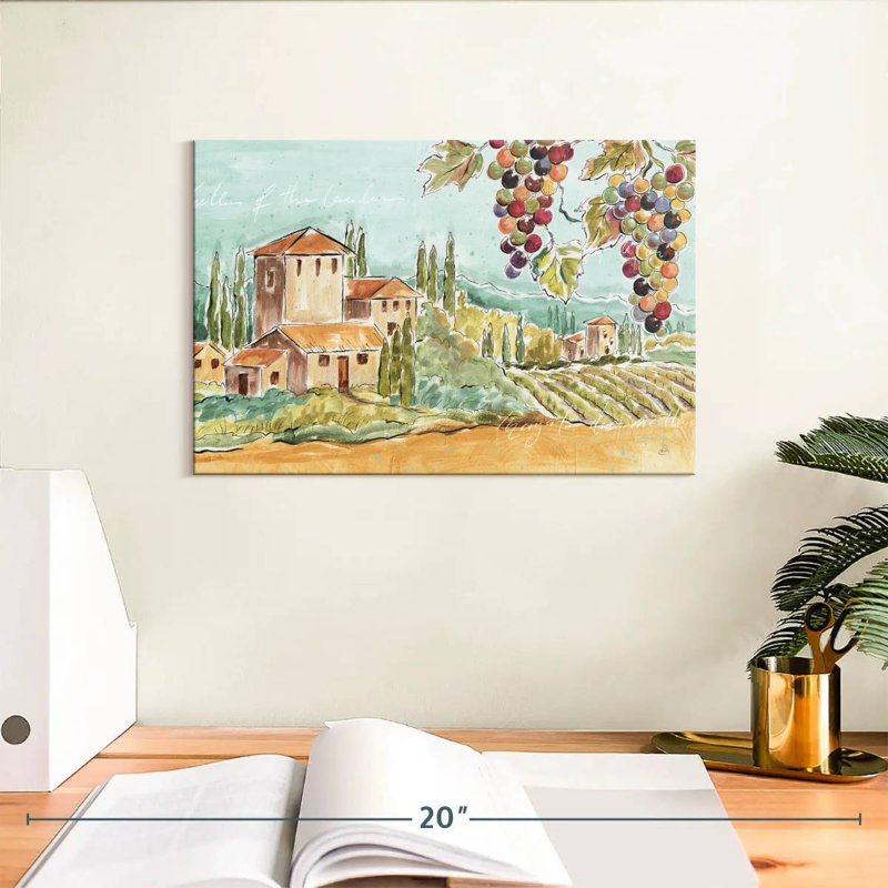 Brise toscane Alvord sans coquelicots, H 8 po x l 12 po