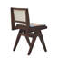 Chaise d'appoint en cuir véritable Charlies