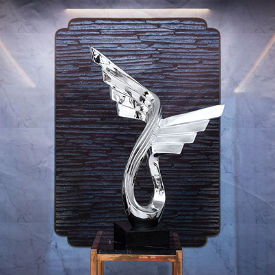 Modern Art Resin Marble Base Sculpture Decoration Item