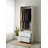 Kalinikos 32" Wood Walk-in Closet with Two Drawers-192668743