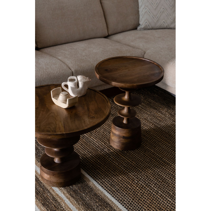 Cath Solid Wood Coffee Table