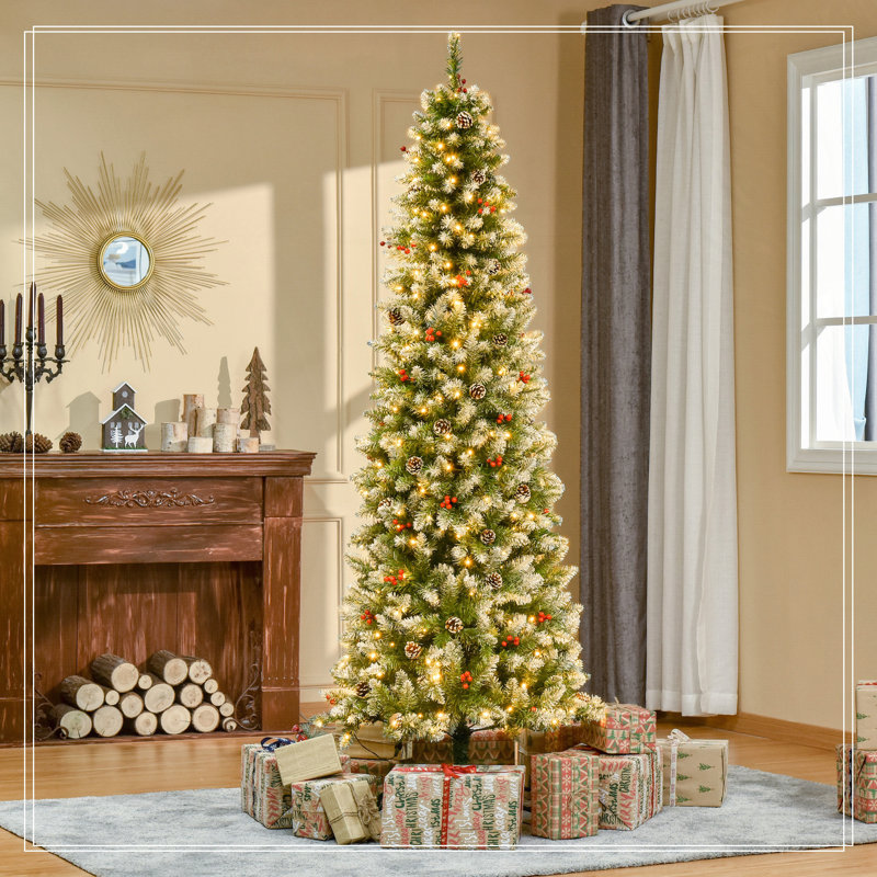 Arbre de Noël artificiel 7,5 pi
