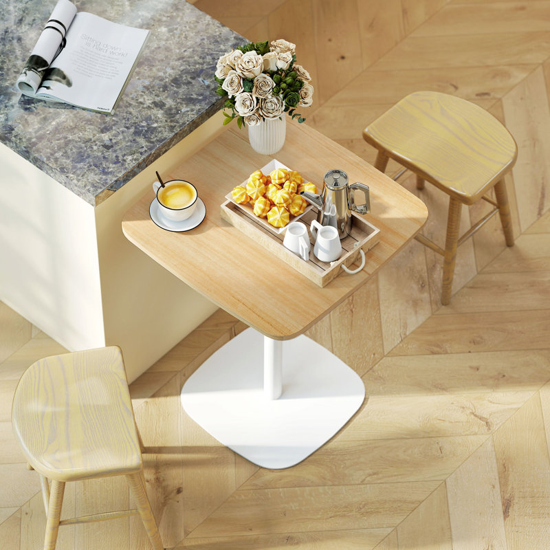 Metal Base Dining Table