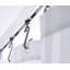 90cm Straight Fixed Shower Curtain Pole-1121326827
