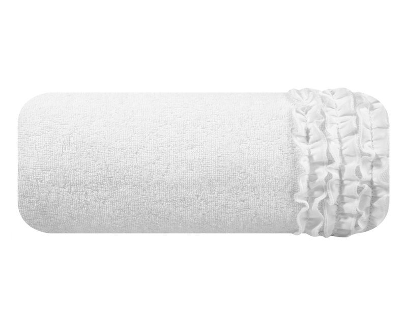 Copake Midweight Jacquard Bath Towel, Cream