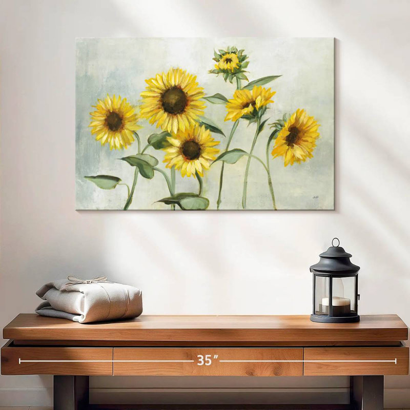 Harnek Sunflower Sunny Day, 16" H x 24" W