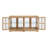 LED Curio Display Cabinet Antique Display Cabinet