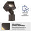 Applique murale WAC LED-98587916