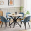 Vintage Style Dining Table - Round Table  For 4 To 6 People - 100 X 77 Cm (W X H)-283897356