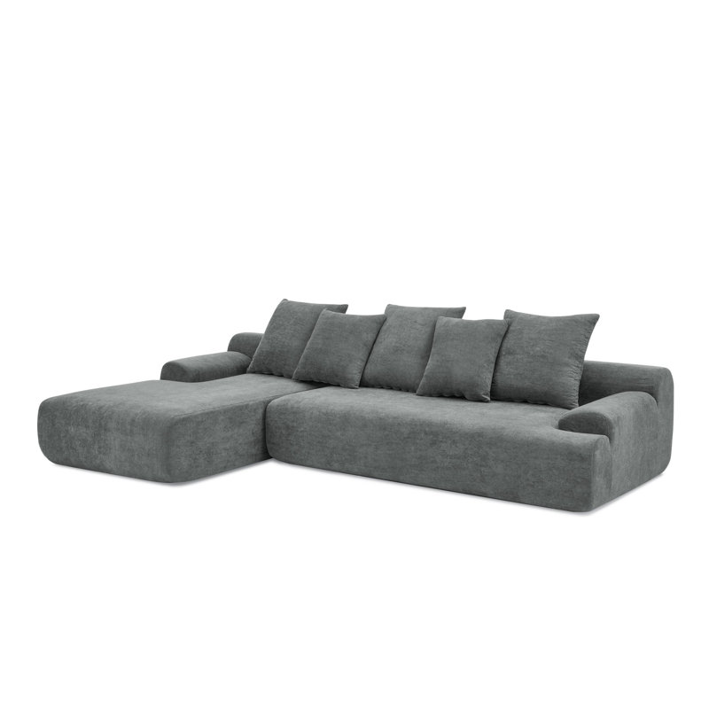 Orren Ellis L-Shape Sectional Sofa - Modular & Upholstered