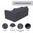 Gazel 63'' Wide Teak Loveseat Cover