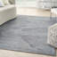 Abstract Area Rug in Blue/Ivory-2146151743