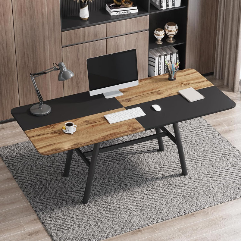 Metal Base Writing Desk