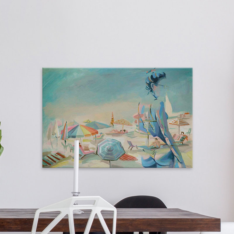 Parvez Taj - Wrapped Canvas Painting, 101cm H x 152cm W