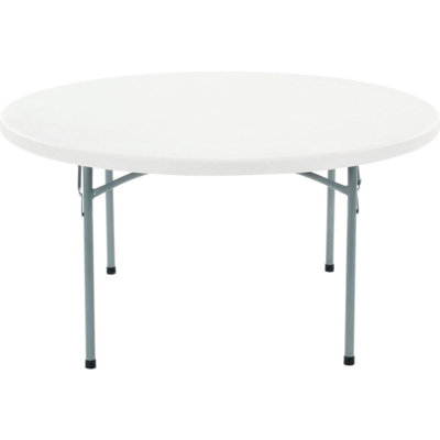 Table pliante portative en plastique 60 po