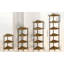Tablette de coin pour rangement, organisateur de tablette de coin, support brun rustique pour petits espaces, bureau personnel, cuisine, salle de bain-1396691633