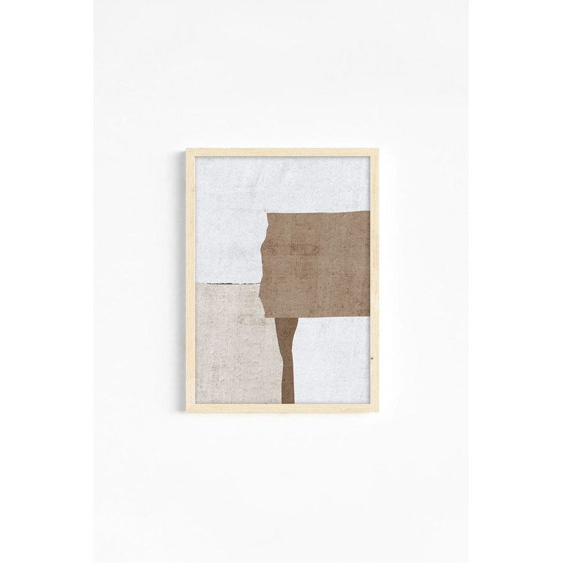 Ensemble de 3 peintures élégantes encadrées décoratives, 12,9 po x 18,9 po | Cadre 100% bois massif (épaisseur: 0,8 pouce), œuvre d'art 100% MDF | Impression numérique éclatante, parfaite pour la décoration de salon et de bureau