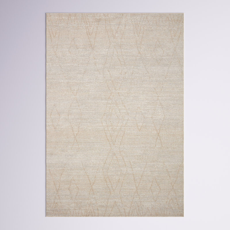 Tapis naturel / brume Krick II, Rectangle 5 pi 3 po x 7 pi 9 po