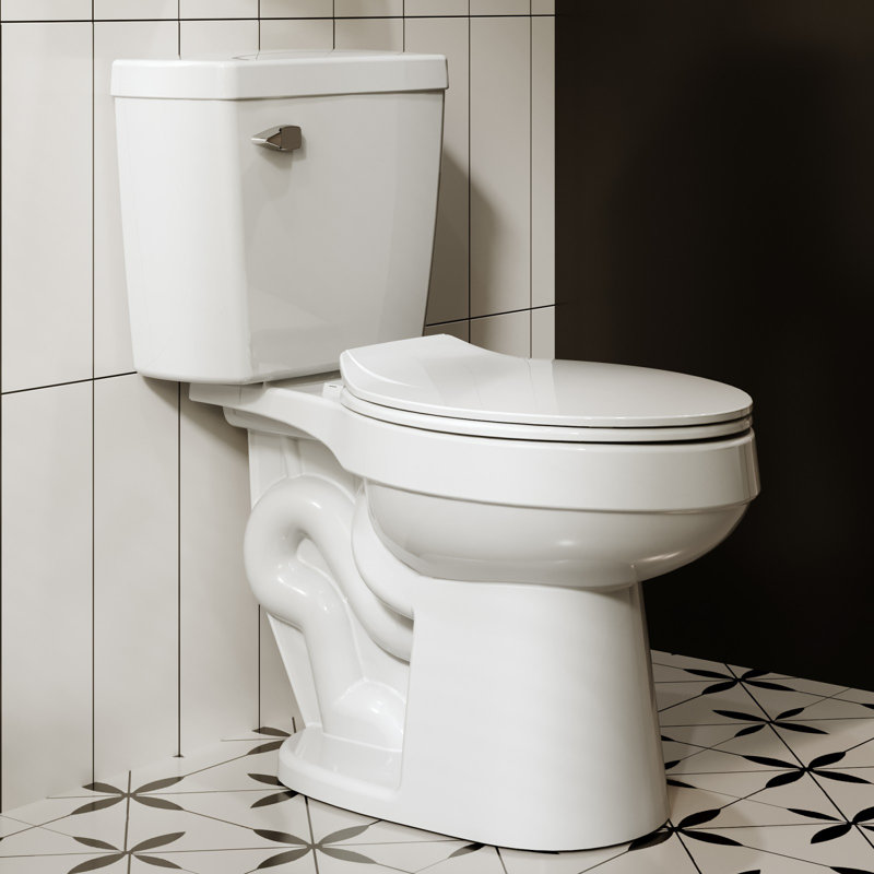 Toilette allongée 2 pièces ELLAI White