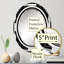 Burkcrest - Miroir mural moderne ovale-469935247