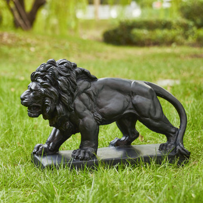 Statue de jardin en oxyde de magnésium Lokman Lions