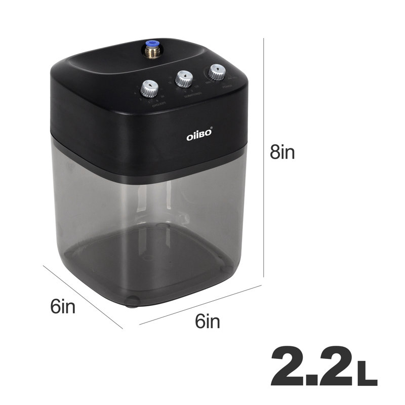 Humidificateur haute pression individuel réglable pour terrariums de reptiles 2,2 L RepTI Zoo
