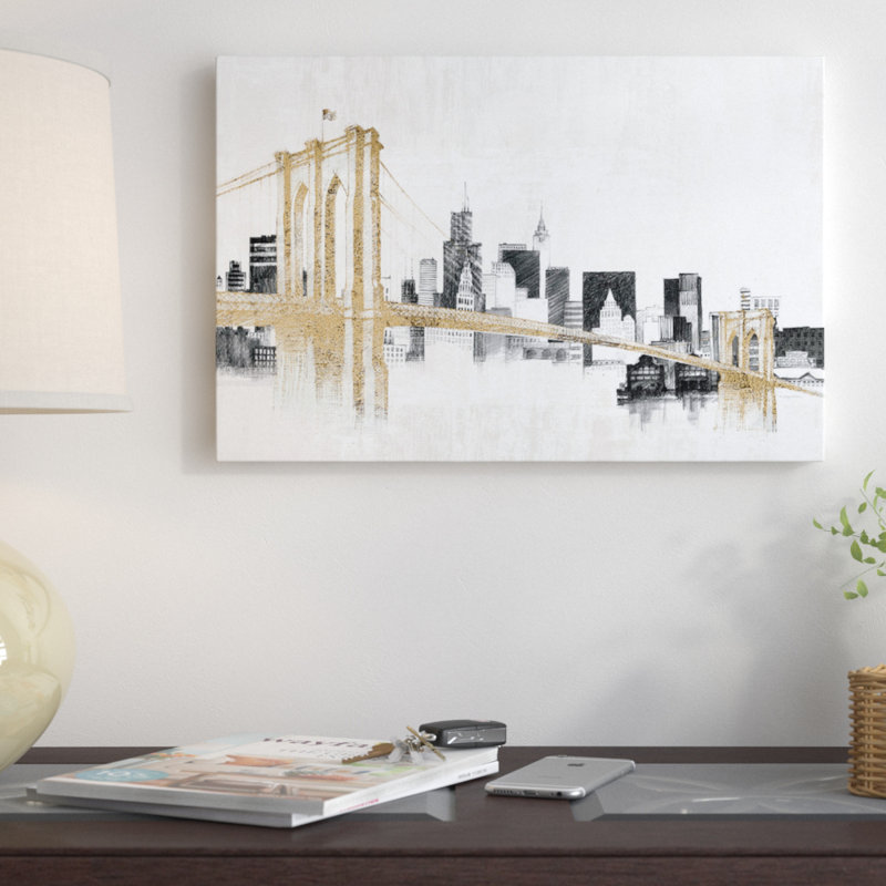 « horizon crossing », reproduction d’art sur toile tendue, H 8 po x l 12 po x P 0,75 po